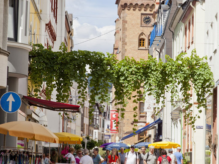 Downtown Zell on the Mosel